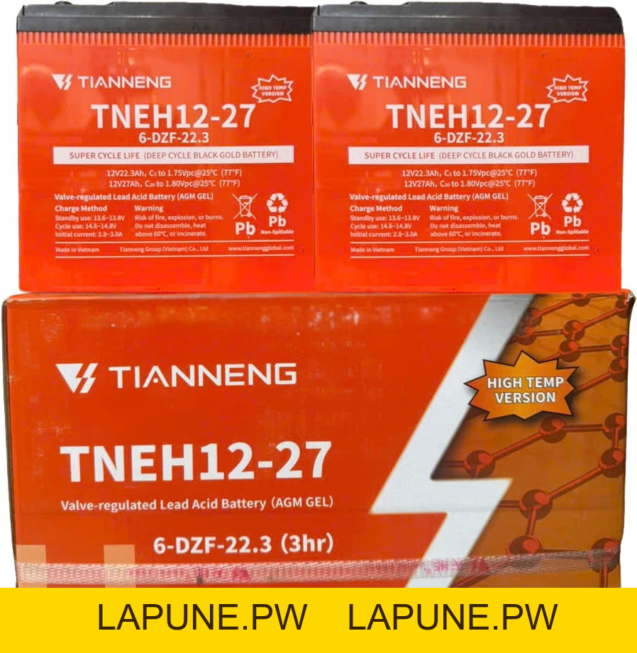 Bộ 5 Ắc Quy TAILG 23Ah Thay Tại Nhà Miễn Phí 100% - Xe điện Vivu