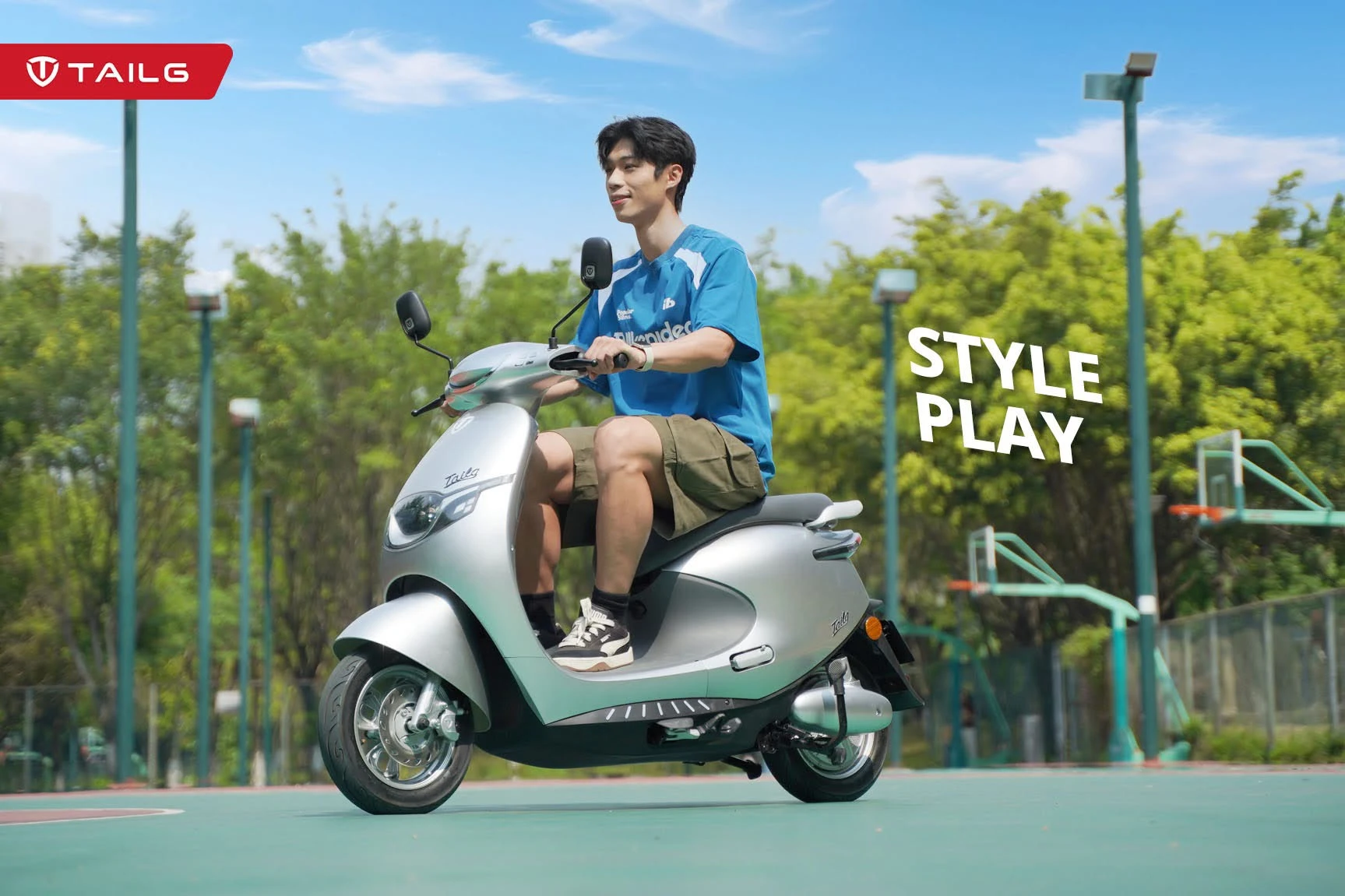 Xe Máy Điện Tailg Venus R53 6 Ắc Quy 23A 100km/1 Lần Sạc - Xe điện Vivu