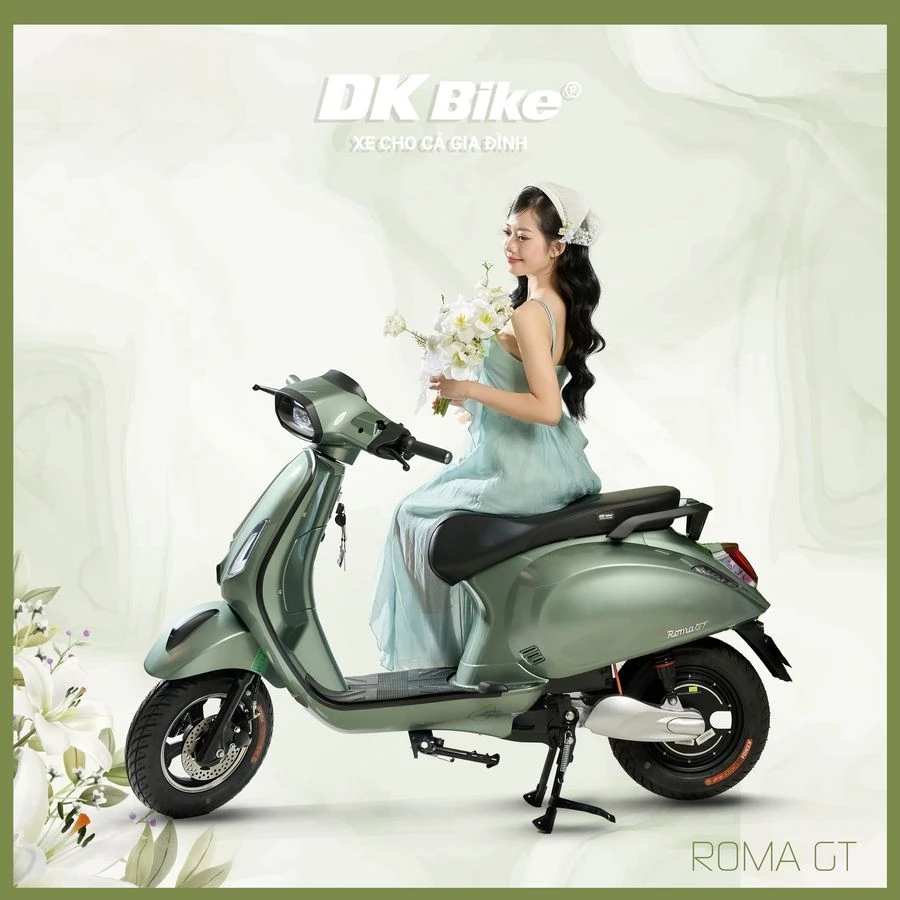 Xe Máy Điện DK Bike Roma GT New 2026 - Xe điện Vivu