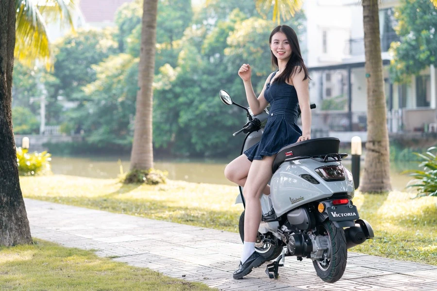 Xe Ga 50cc AT88 Pro Victoria Đời Mới - Xe điện Vivu