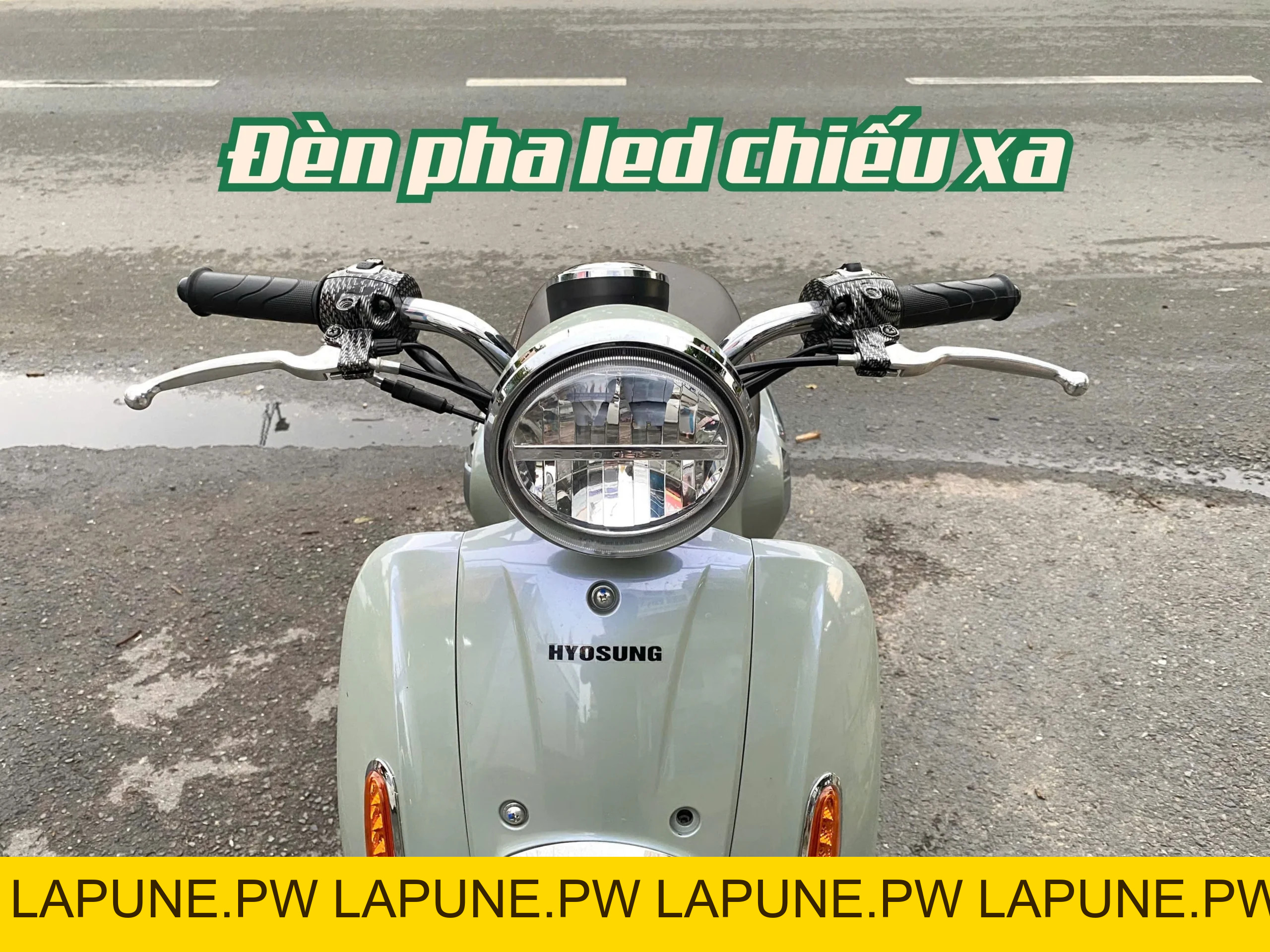 Xe Ga 50cc Crea HSV3 Hyosung Chất Lượng Cao - Xe điện Vivu