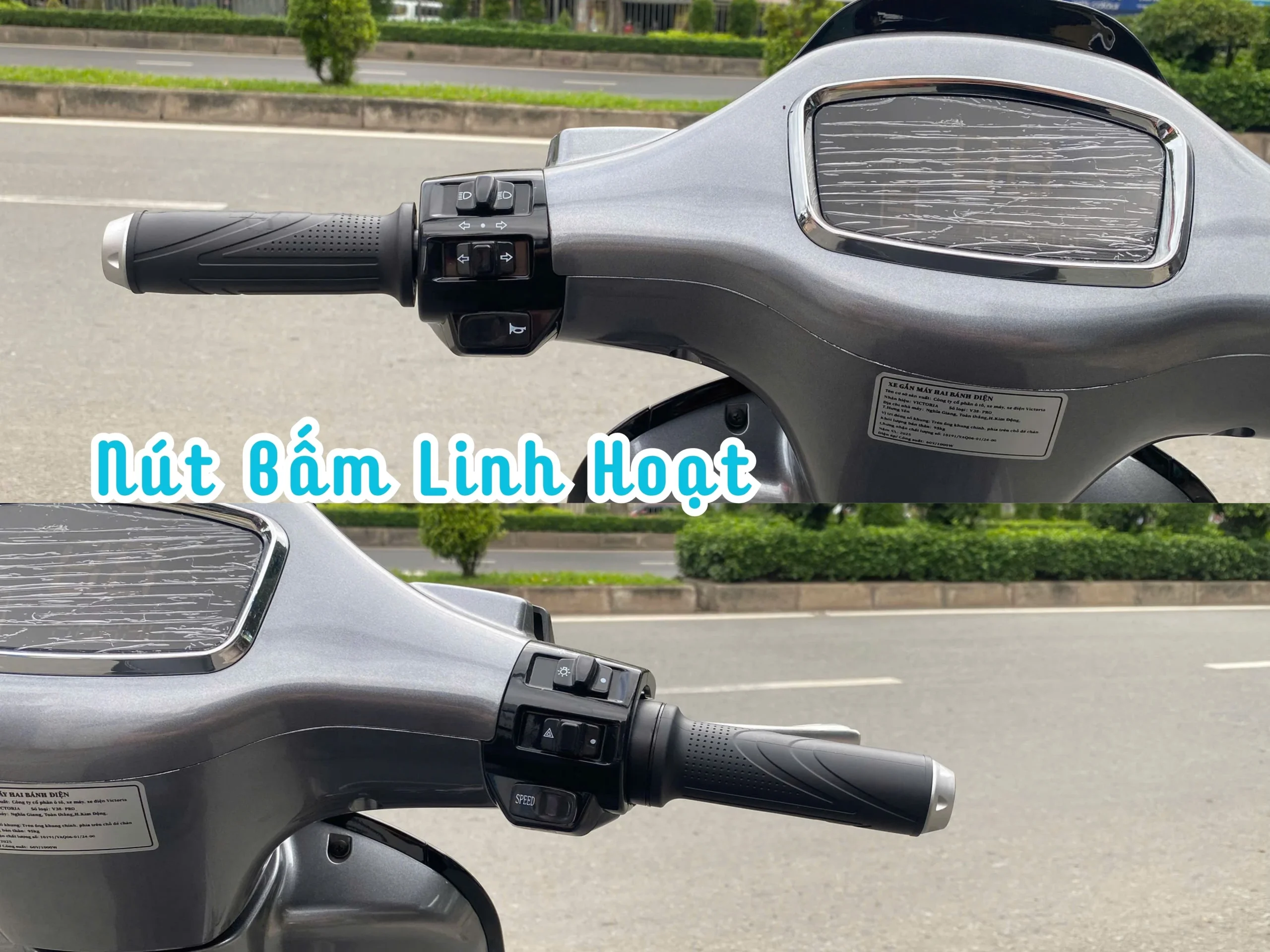 Xe Máy Điện Victoria V38 Việt Nhật Thế Hệ Mới - Xe điện Vivu