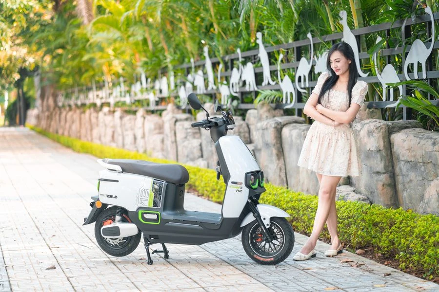 Xe Máy Điện Tailg Power F52 6 bình 22.3Ah 100km/1 Lần Sạc - Xe điện Vivu