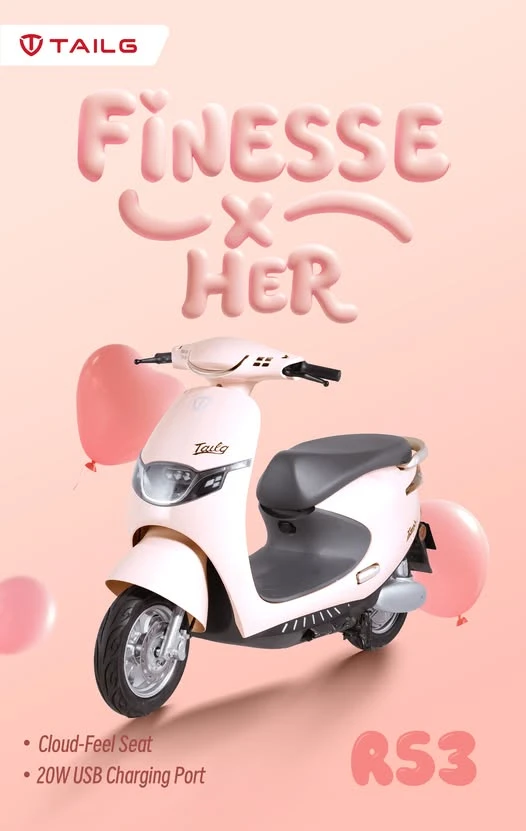 Xe Máy Điện Tailg Venus R53 6 Ắc Quy 23A 100km/1 Lần Sạc - Xe điện Vivu