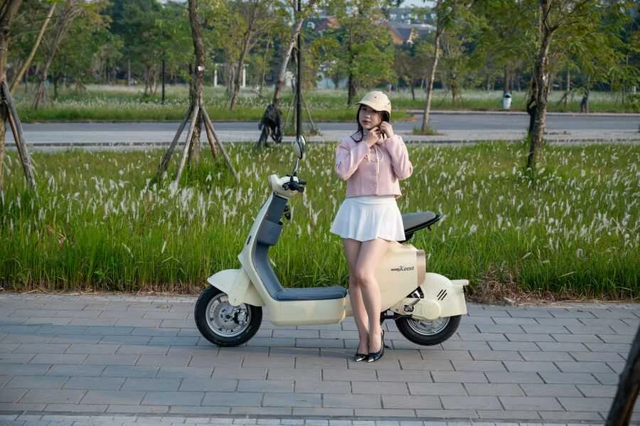 Xe Đạp Điện Dibao Hotgirl Keva (Đầy Đủ Giấy Tờ) - Xe điện Vivu