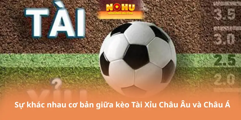 Kèo Tài Xỉu - Châu Âu Và Châu Á Khác Biệt Và Cách Chơi