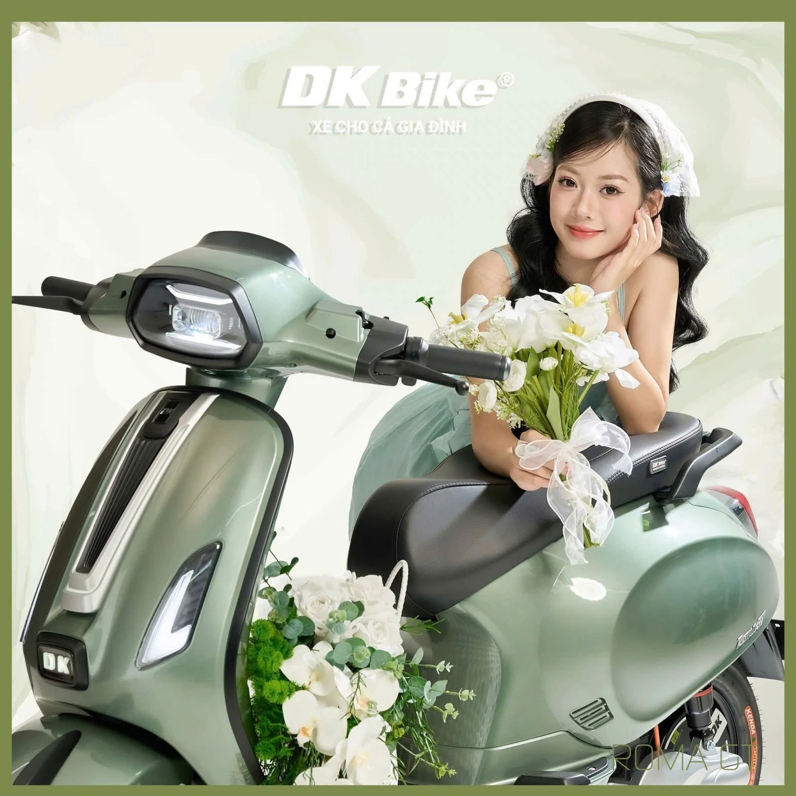 Xe Máy Điện DK Bike Roma GT New 2026 - Xe điện Vivu