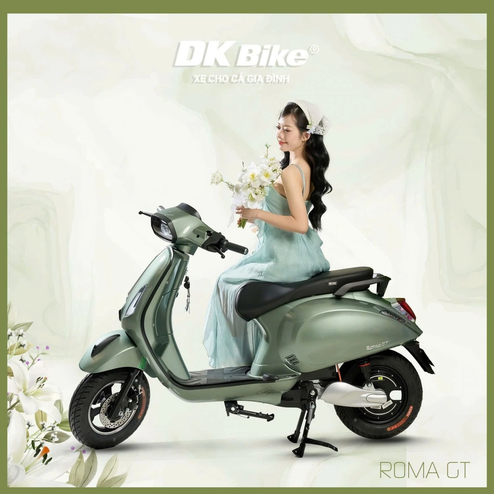 Xe Máy Điện DK Bike Roma GT New 2026 - Xe điện Vivu