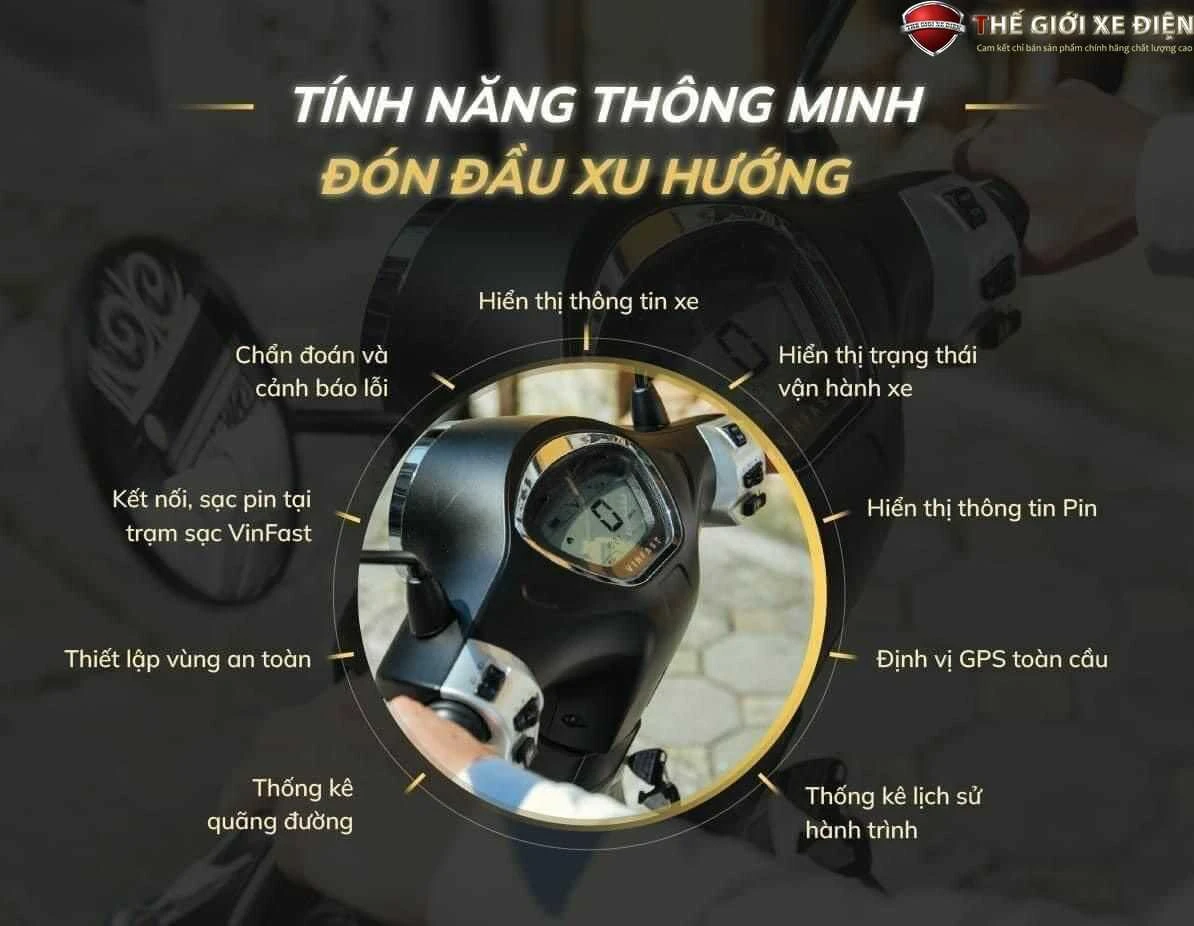 Xe Máy Điện VinFast Evo 200 Kèm Pin - Xe điện Vivu