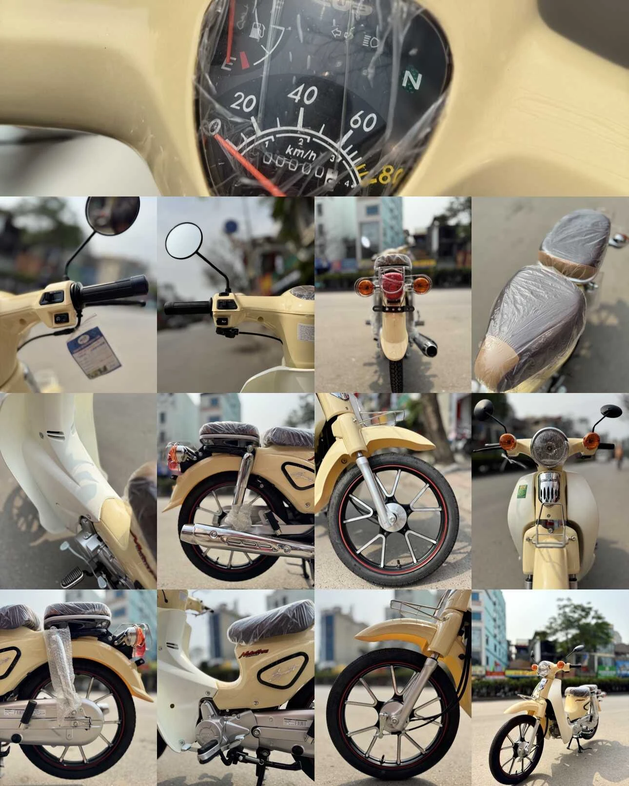 Xe Máy 50cc Cub Motor Thái Vành Đúc - Xe điện Vivu