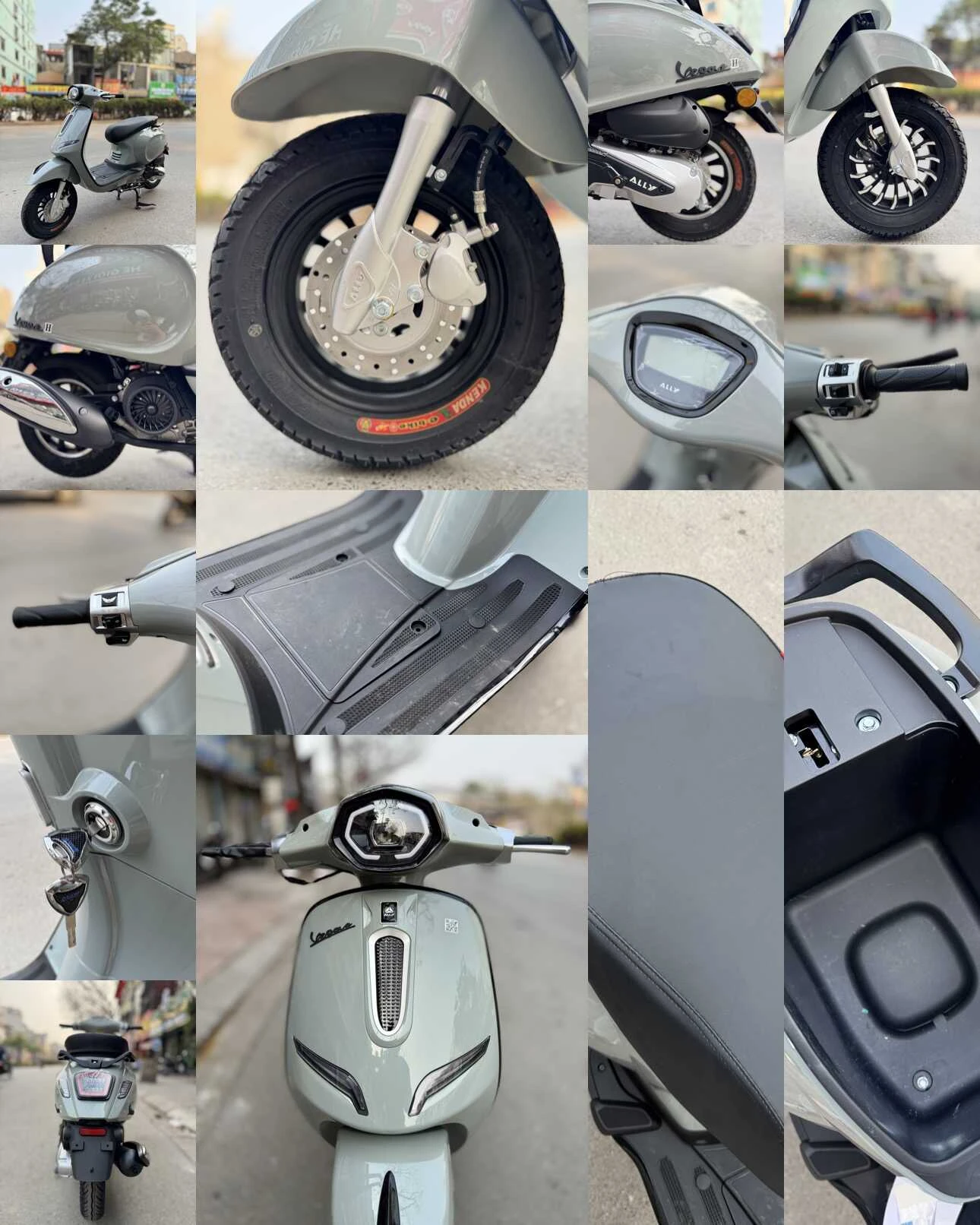 Xe Ga 50cc Ally Vegas S Thế Hệ Mới - Xe điện Vivu