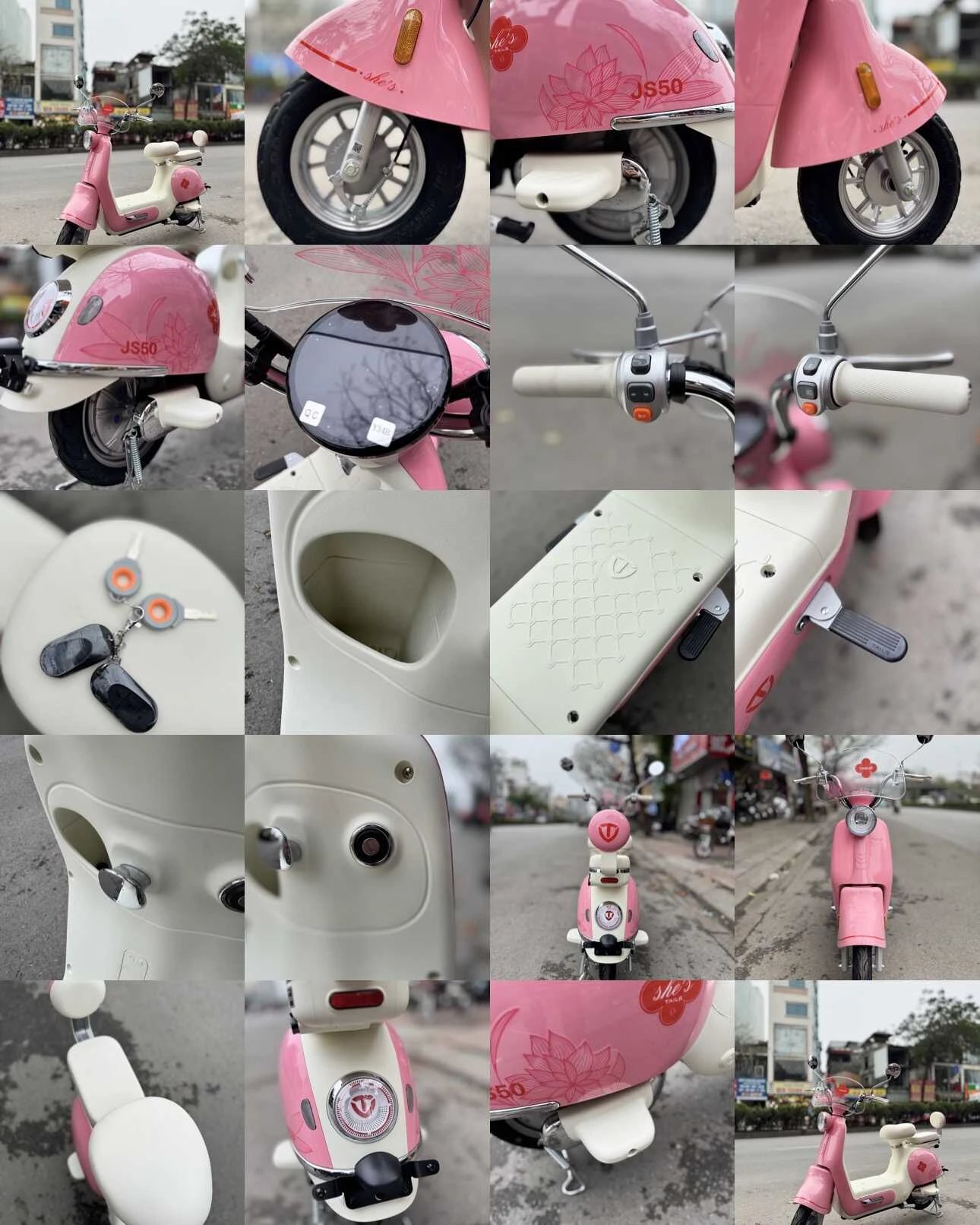 Xe Đạp Điện Tailg Princess JS50 (Đầy Đủ Giấy Tờ) - Xe điện Vivu