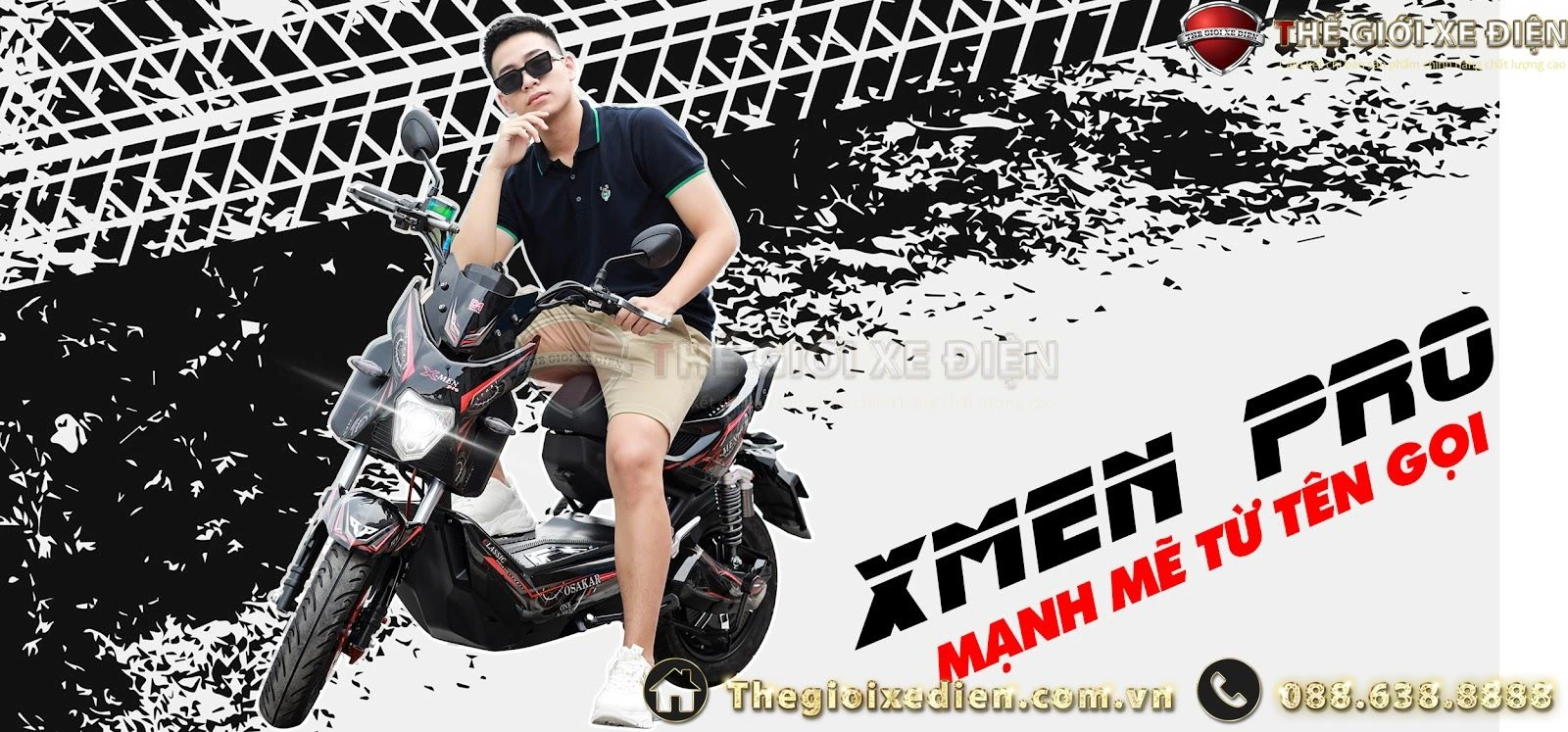 Xe Máy Điện Osakar Xmen Pro - Xe điện Vivu