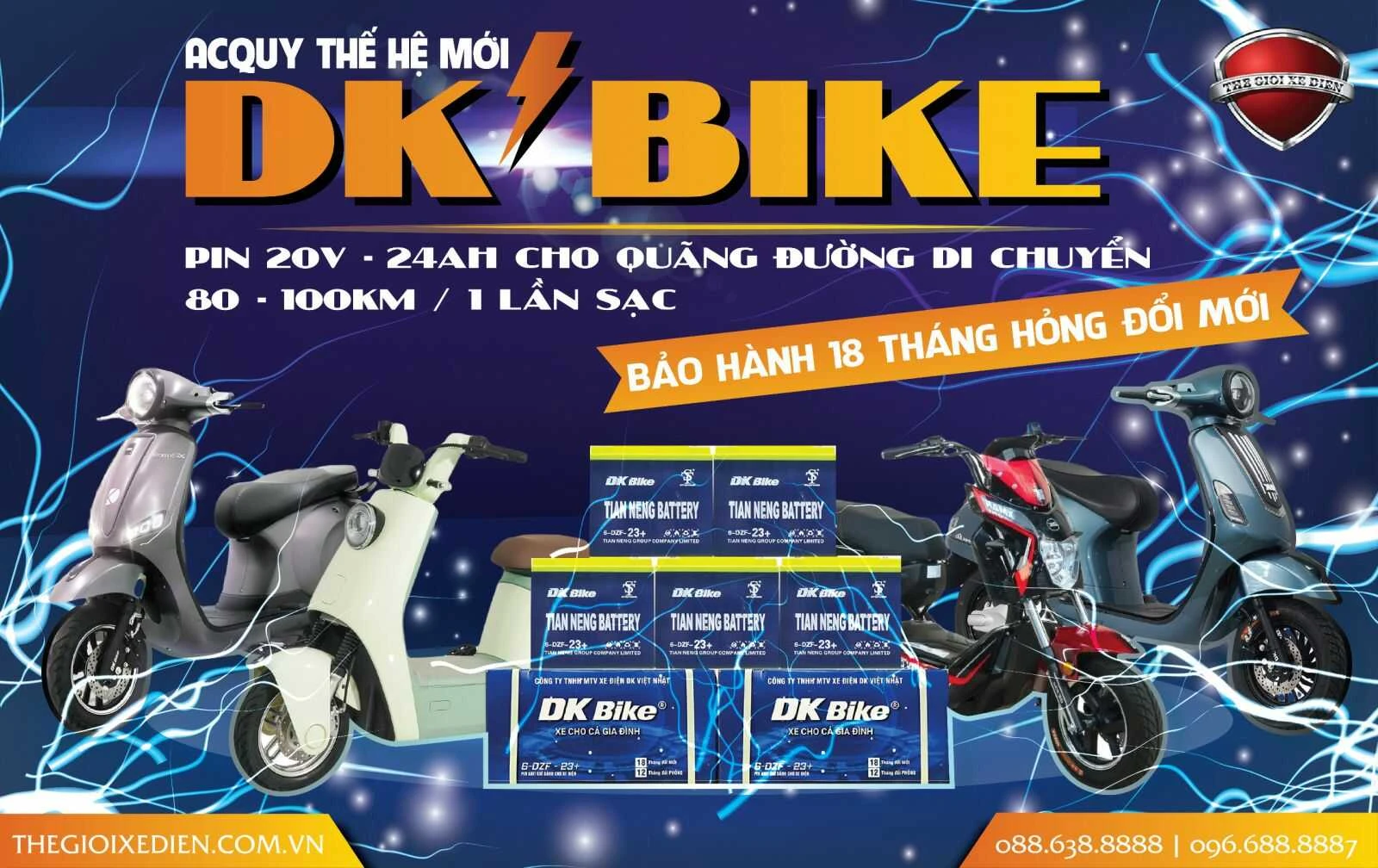 Xe Máy Điện DK Xmen One Đẳng Cấp Số 1 - Xe điện Vivu