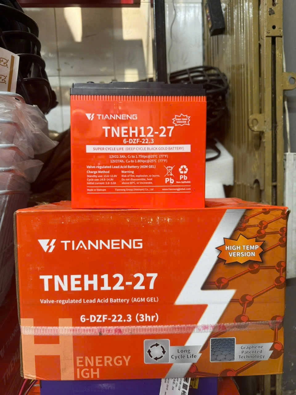 Bộ 5 Ắc Quy TAILG 23Ah Thay Tại Nhà Miễn Phí 100% - Xe điện Vivu