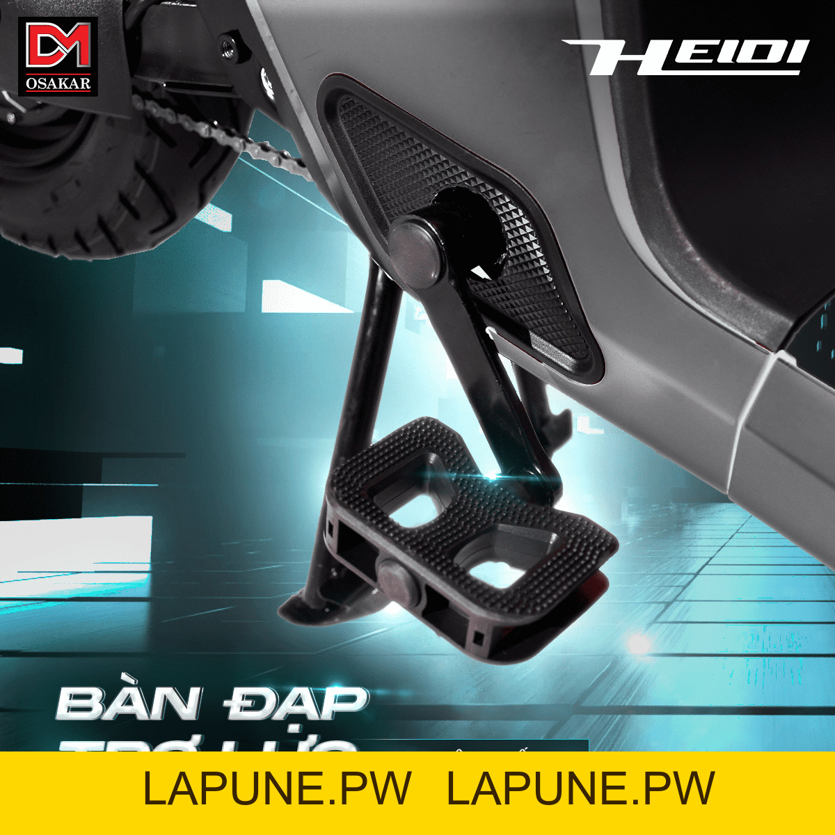 Xe Đạp Điện Osakar Heidi (Đầy Đủ Giấy Tờ) - Xe điện Vivu