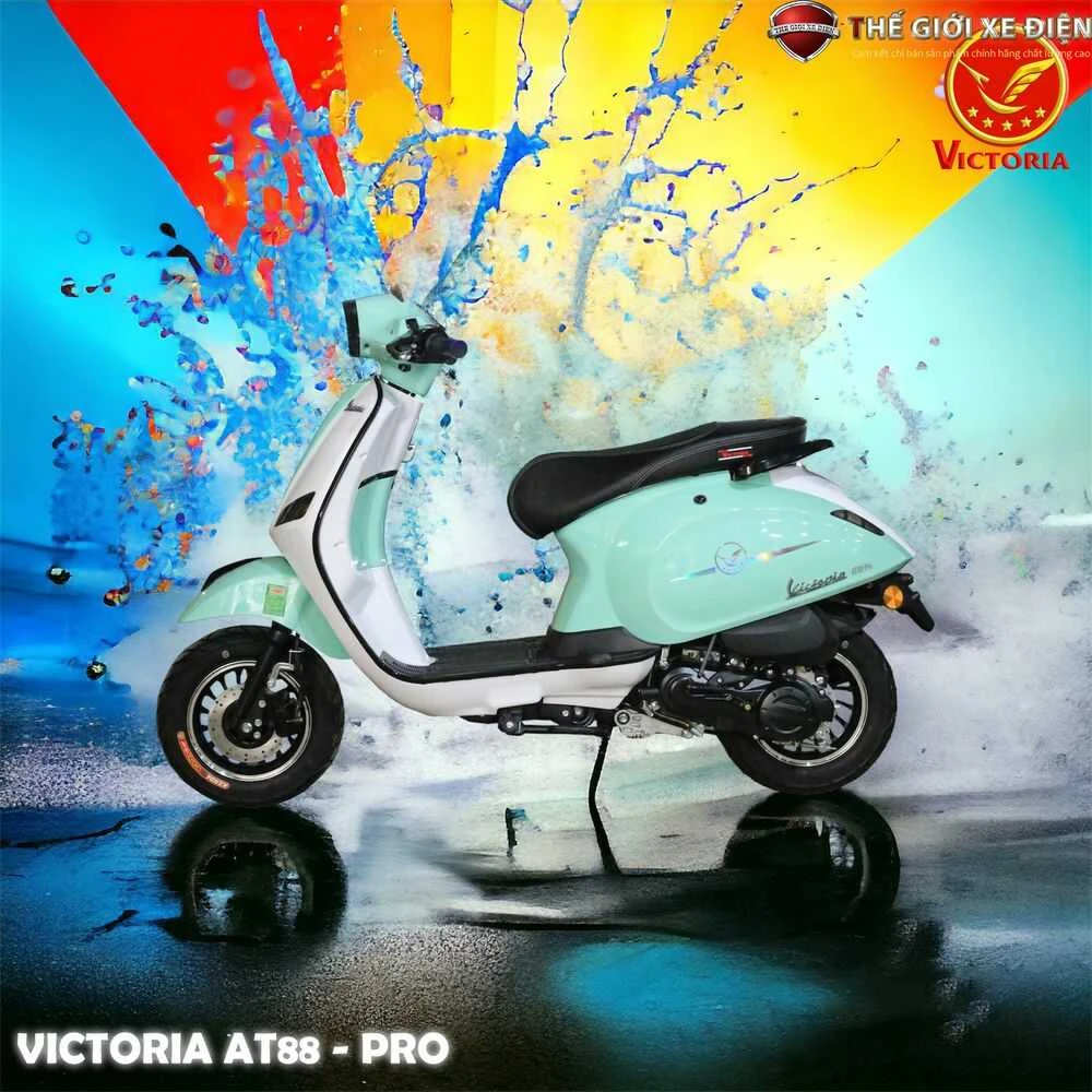 Xe Ga 50cc AT88 Pro Victoria Đời Mới - Xe điện Vivu