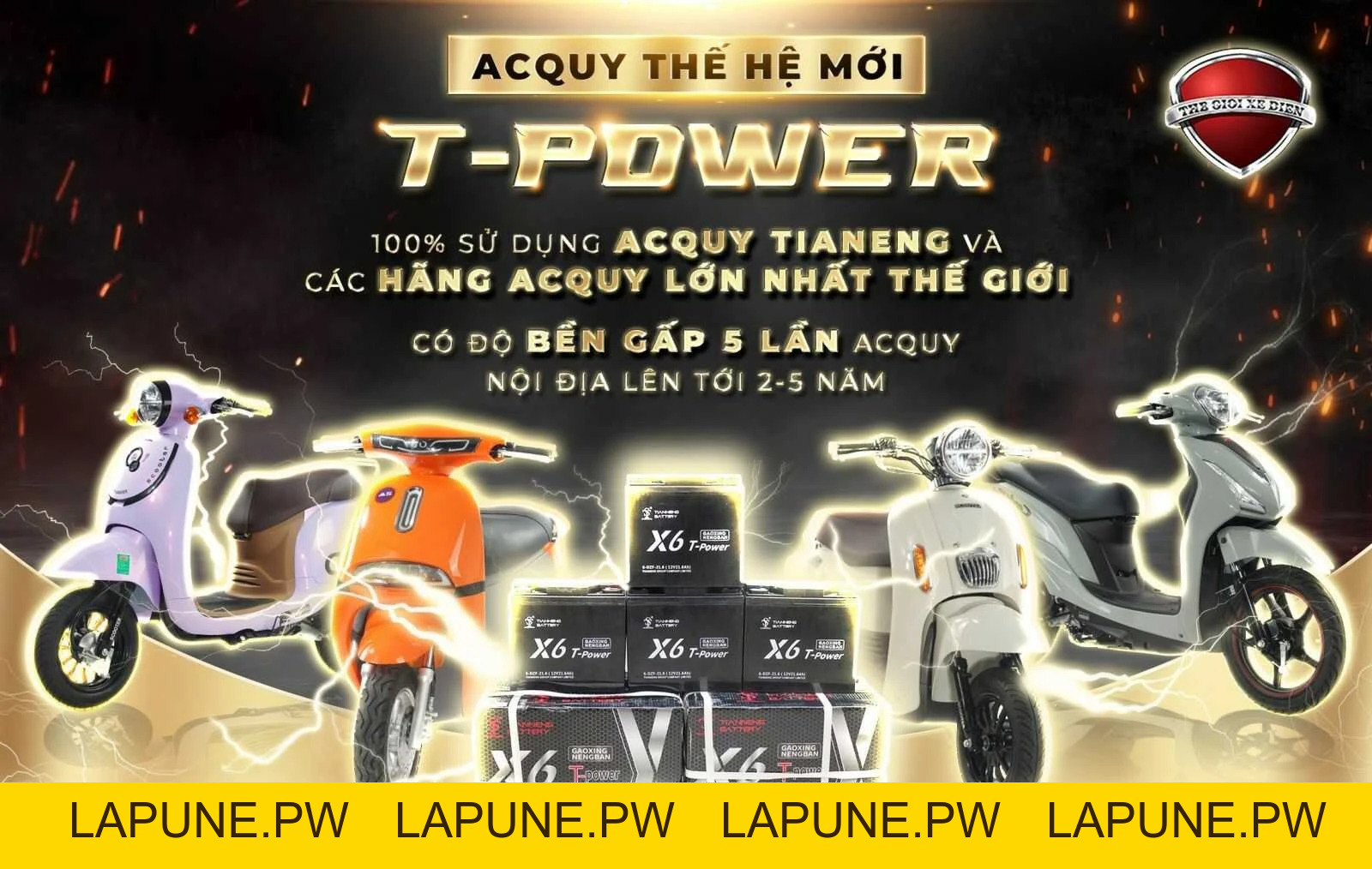 Xe Máy Điện Xmen Motor Thái Đời Mới - Xe điện Vivu