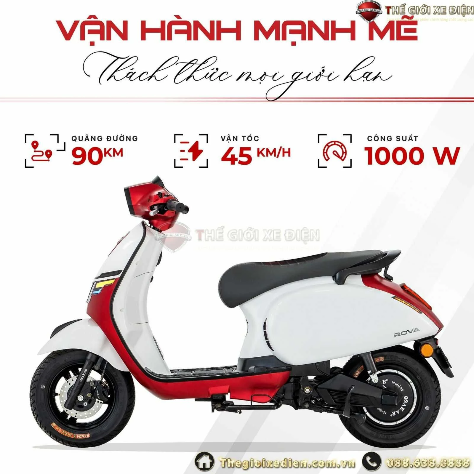 Xe Máy Điện Osakar Rova New 2026 - Xe điện Vivu