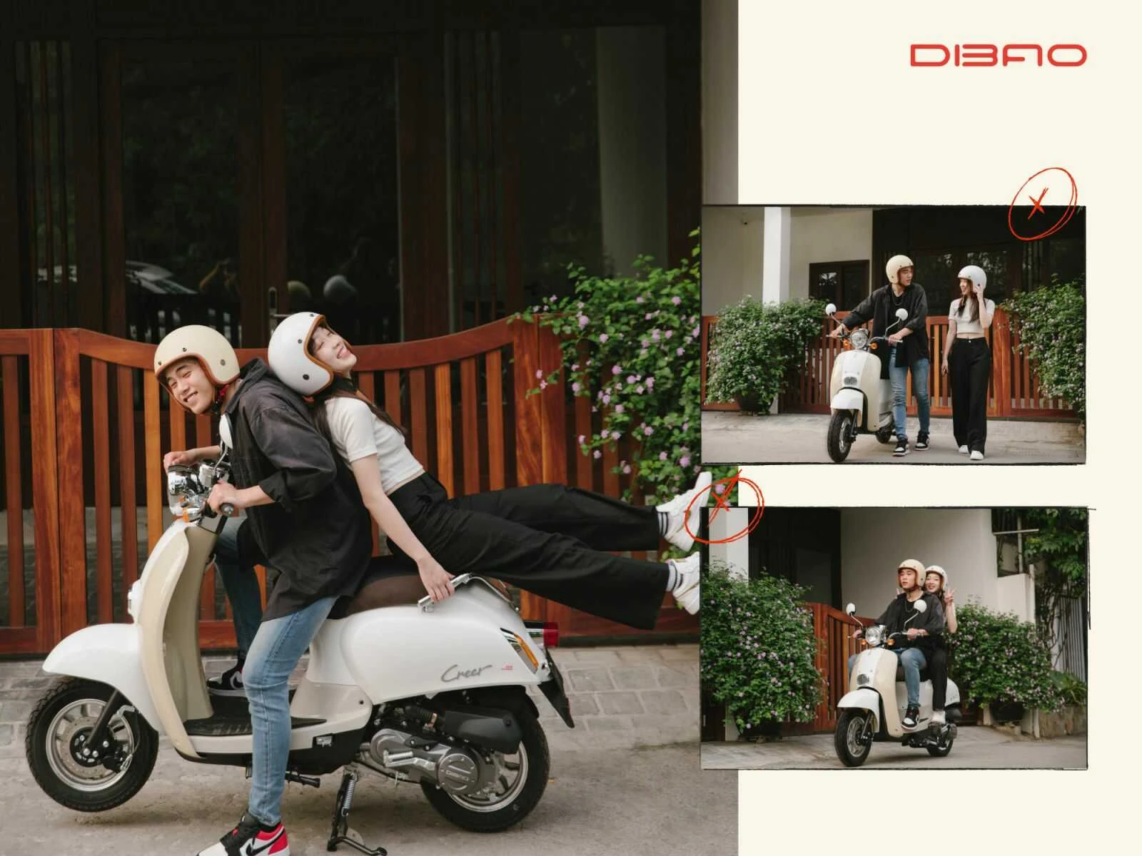 Xe Ga 50cc Dibao Creer Phanh Đĩa Chất Lượng Cao - Xe điện Vivu