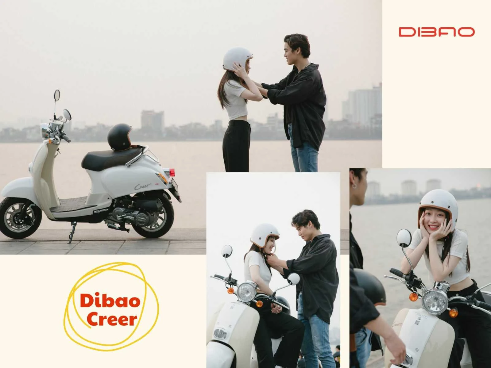Xe Ga 50cc Dibao Creer Phanh Đĩa Chất Lượng Cao - Xe điện Vivu