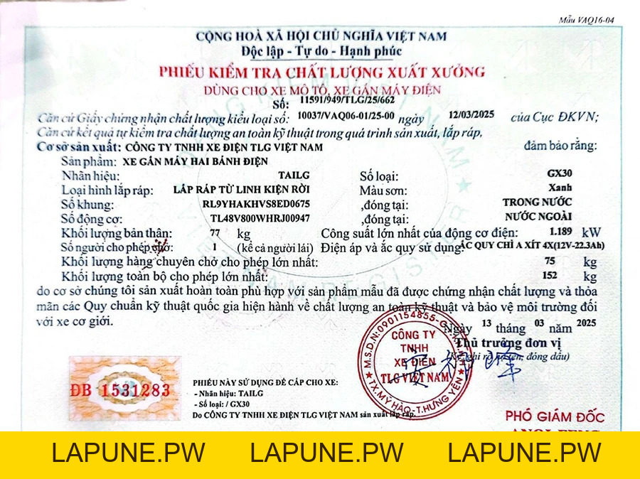 Xe Đạp Điện Tailg GX30 Xbull Chính Hãng (Đầy Đủ Giấy Tờ) - Xe điện Vivu