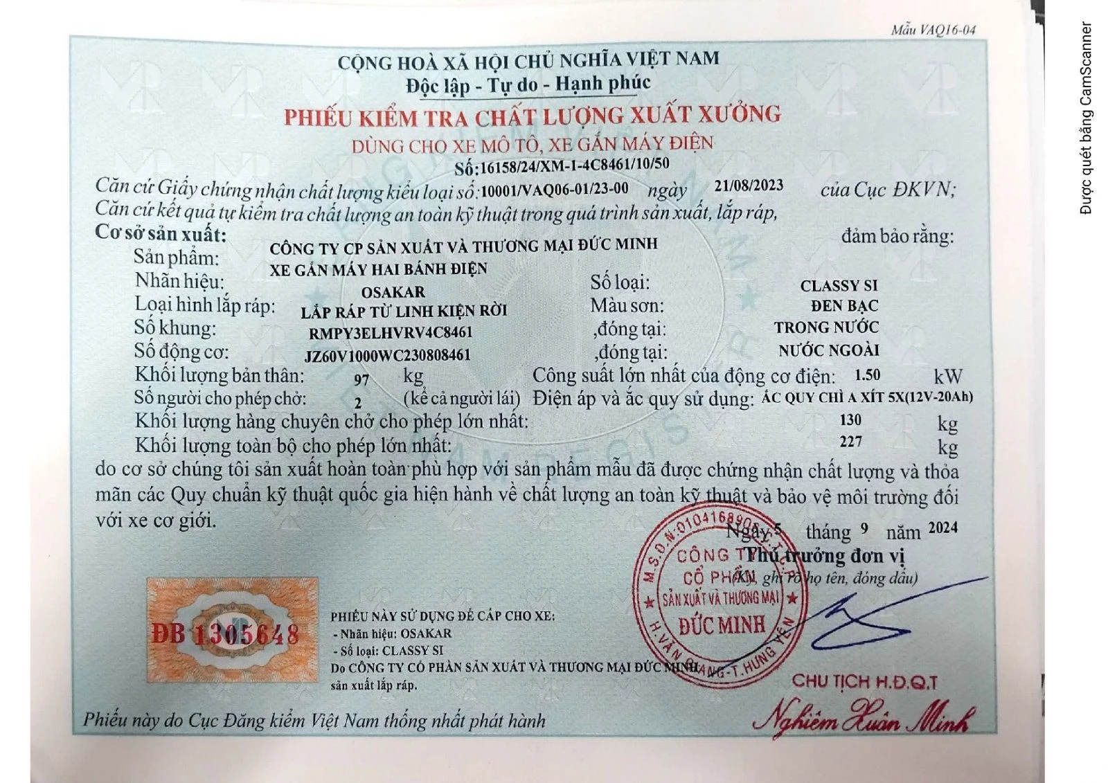 Xe Máy Điện Osakar Classy SI - Xe điện Vivu