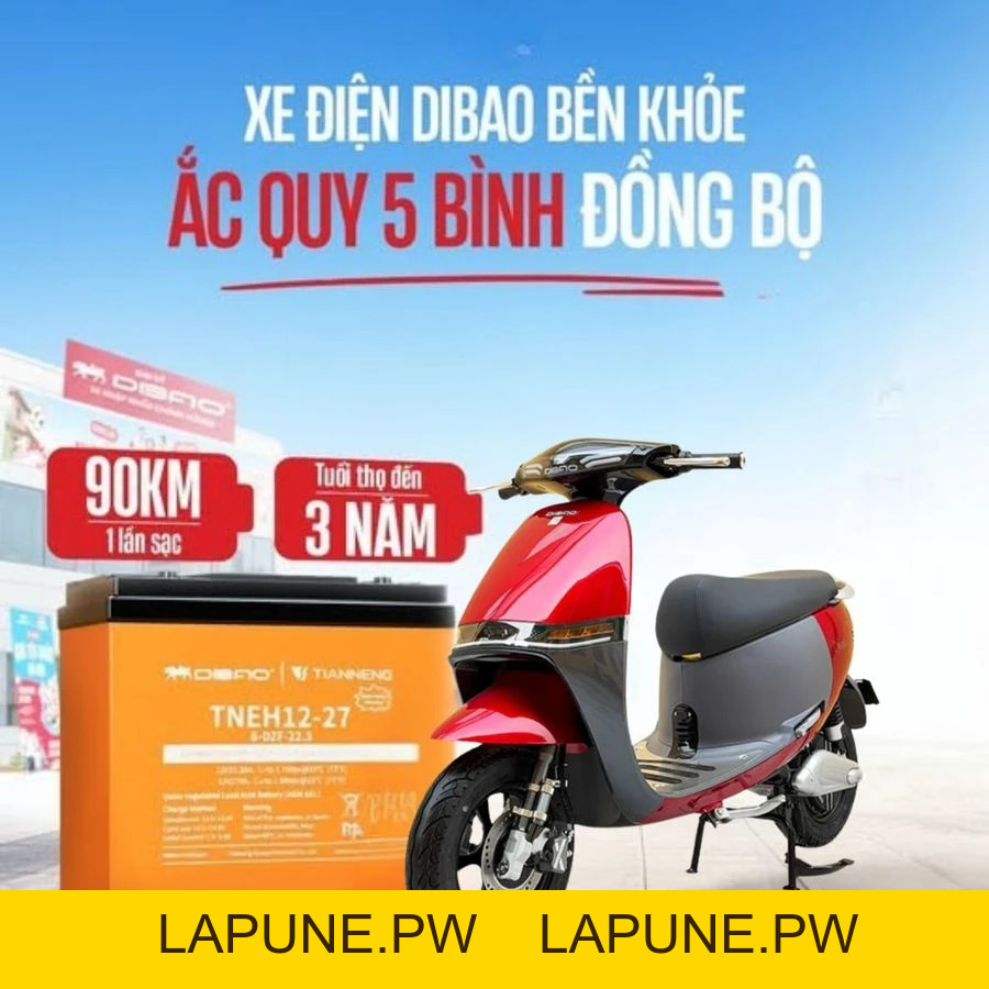 Xe Máy Điện Dibao Gogo Crown - Xe điện Vivu