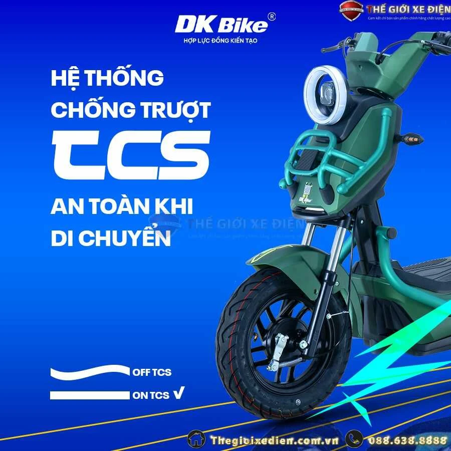 Xe Đạp Điện DK Apollo Đủ Giấy Tờ - Xe điện Vivu
