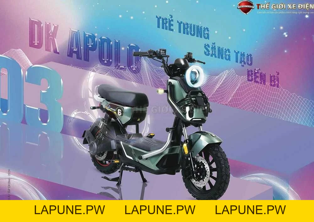 Xe Đạp Điện DK Apollo Đủ Giấy Tờ - Xe điện Vivu