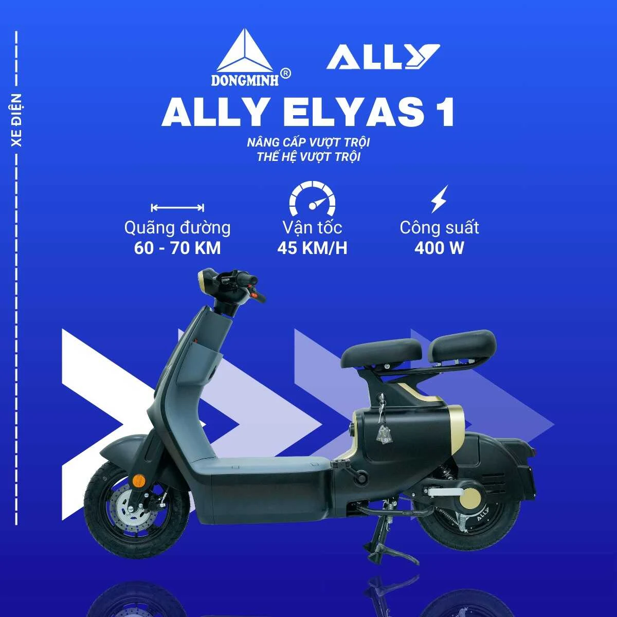 Xe Đạp Điện VC Ally Elyas S1 (Đầy Đủ Giấy Tờ) - Xe điện Vivu