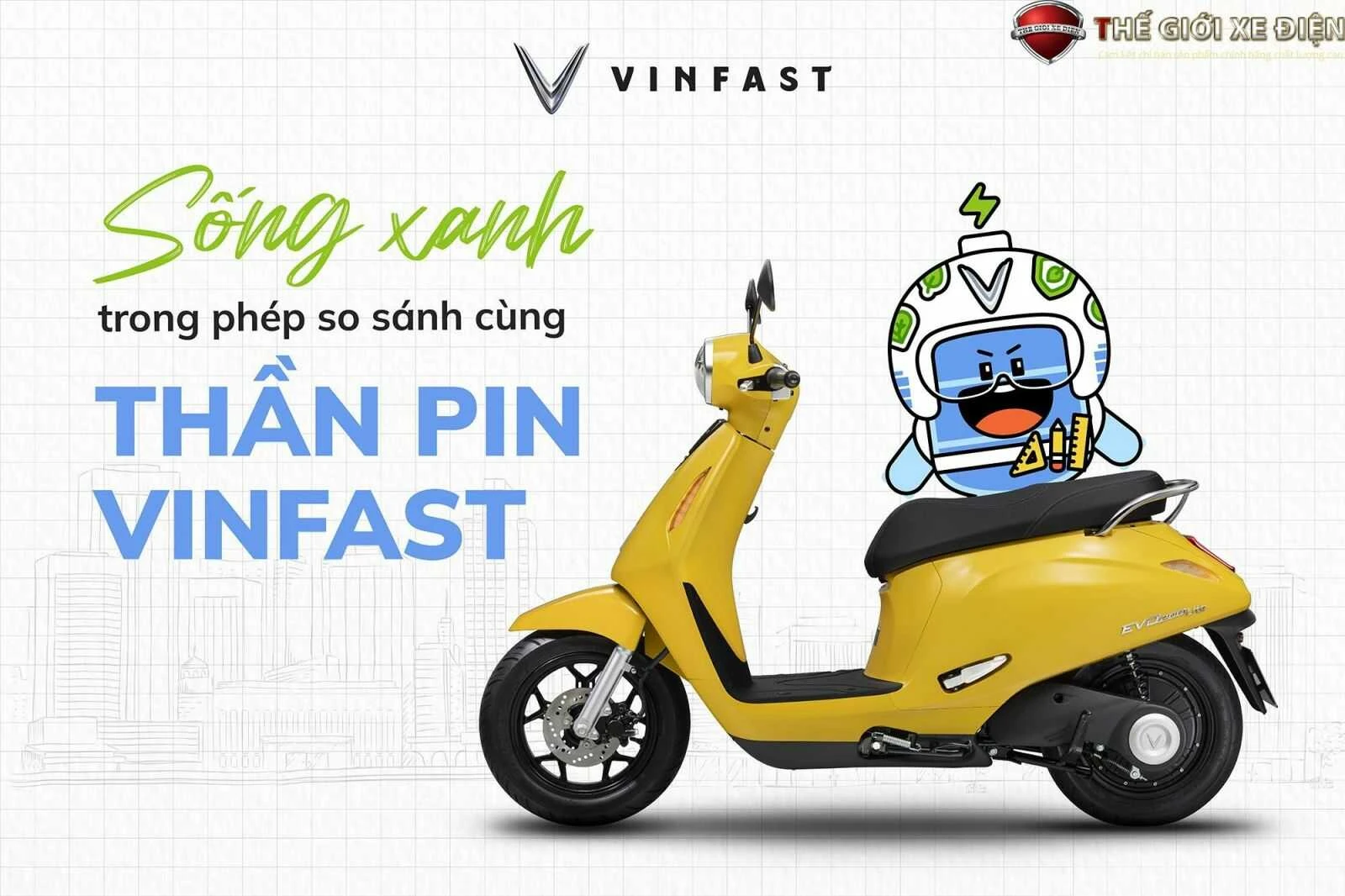 Xe Máy Điện VinFast Evo 200 Lite Kèm Pin - Xe điện Vivu