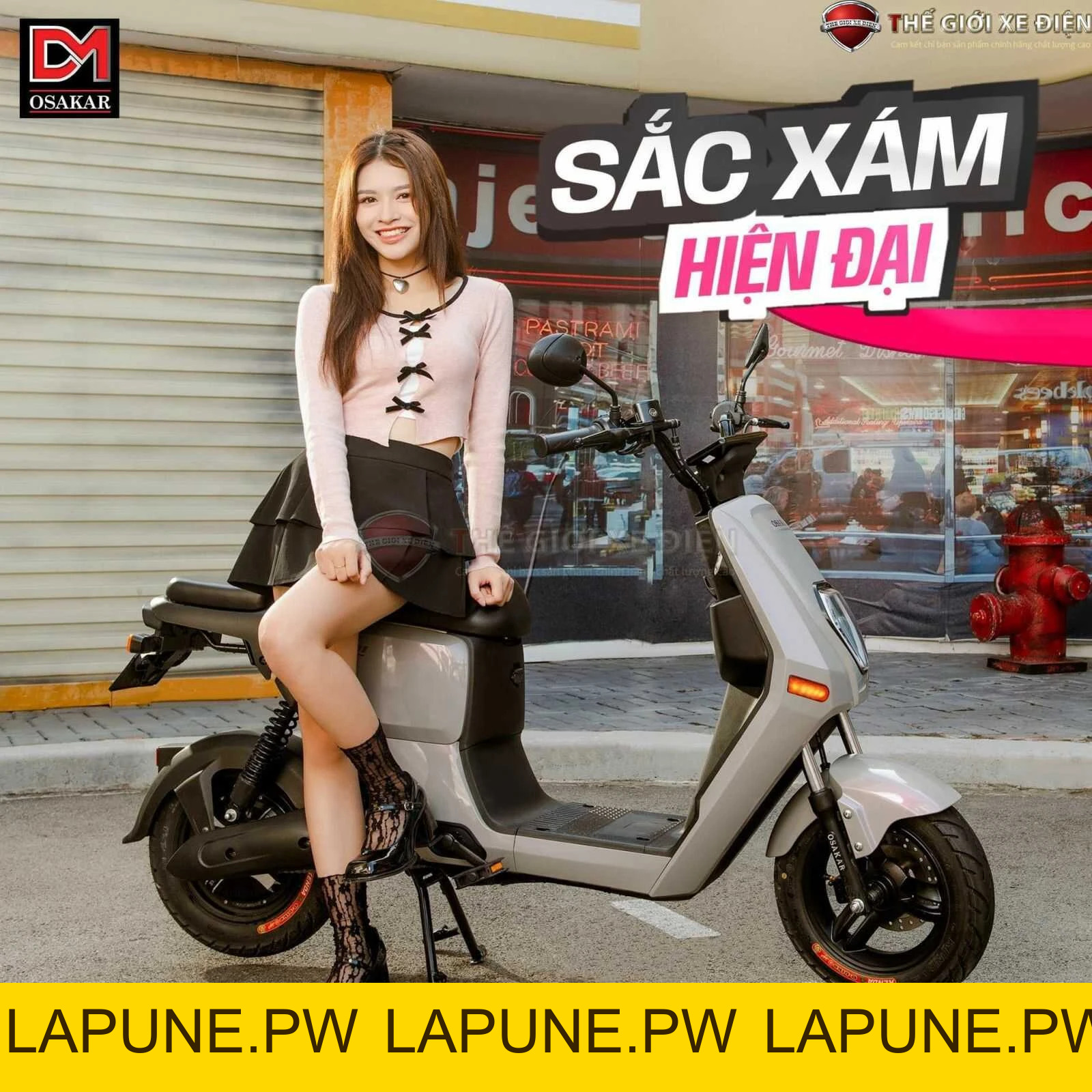 Xe Đạp Điện Osakar Heidi (Đầy Đủ Giấy Tờ) - Xe điện Vivu