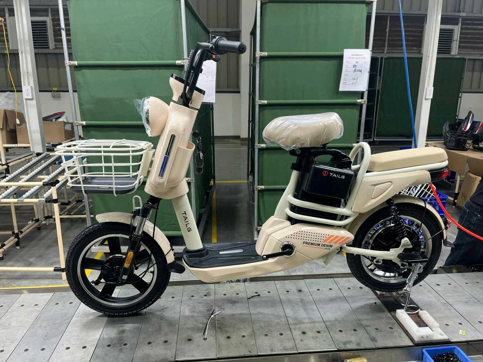 Xe Đạp Điện Tailg JY34 - Dùng 4 Bình 13Ah 60km/1 Lần Sạc - Xe điện Vivu
