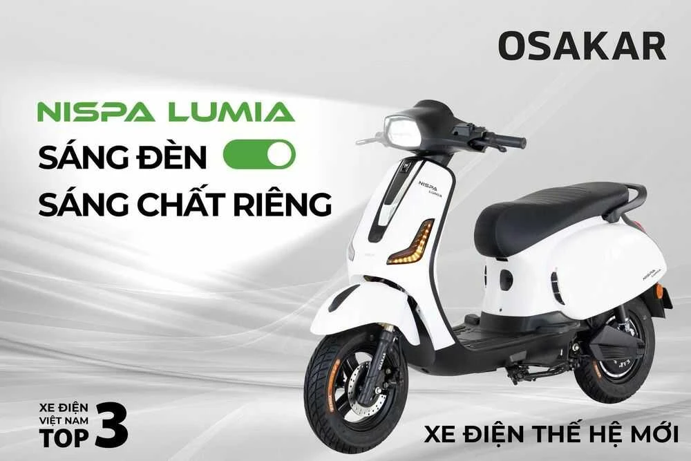 Xe Máy Điện Osakar Nispa Lumia New 2026 - Xe điện Vivu