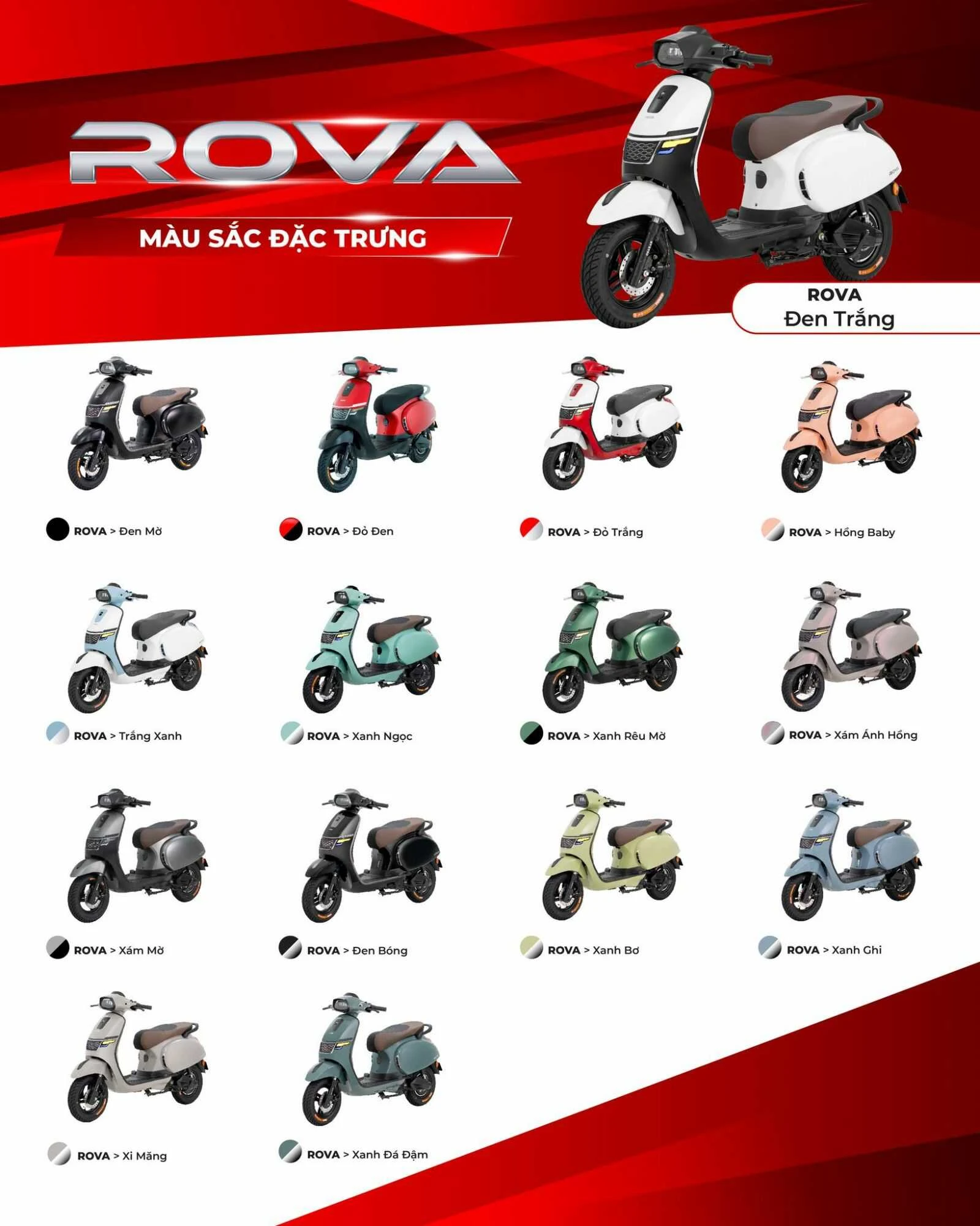 Xe Máy Điện Osakar Rova New 2026 - Xe điện Vivu