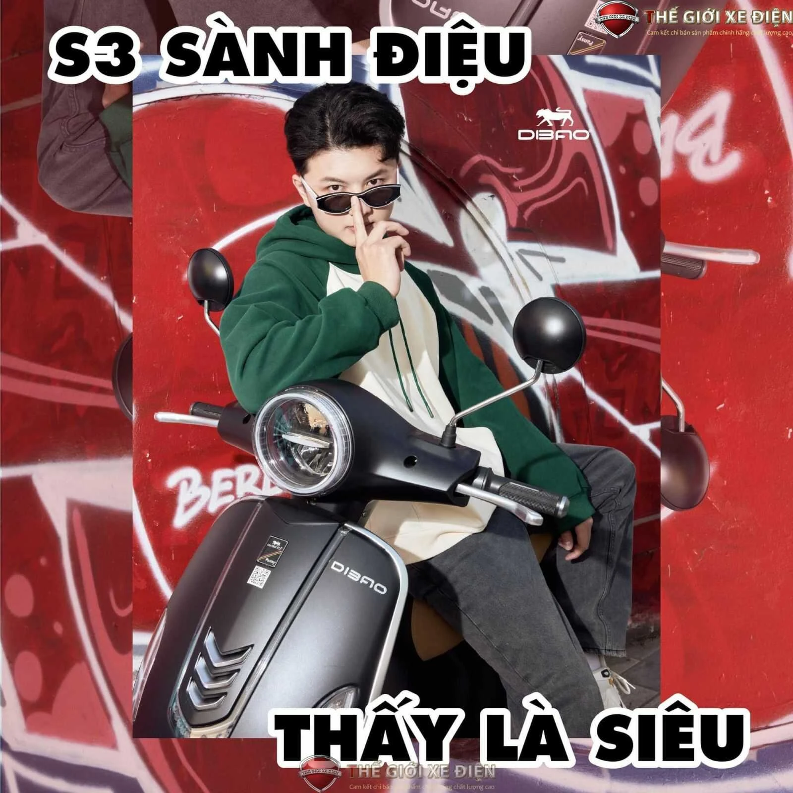 Xe Máy Điện Dibao Pansy Neo S3 - Xe điện Vivu