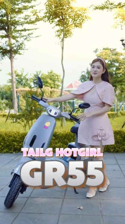 Xe Đạp Điện Tailg Hotgirl GR55 Đầy Đủ Giấy Tờ - Xe điện Vivu