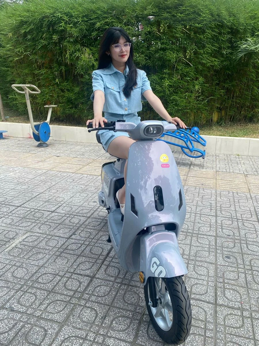 Xe Đạp Điện Tailg Hotgirl GR55 Đầy Đủ Giấy Tờ - Xe điện Vivu