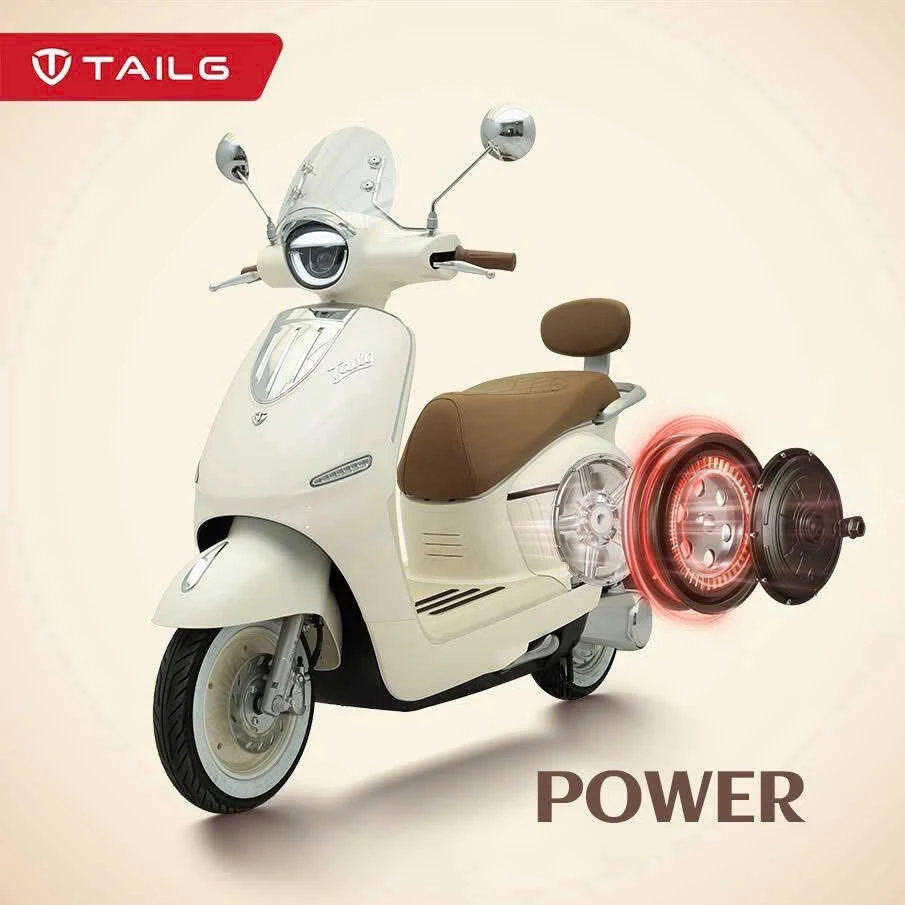 Xe Máy Điện Tailg Queen R71 - 6 Bình 23Ah 100Km/1 Lần Sạc - Xe điện Vivu