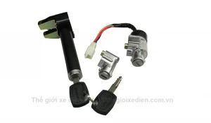 Ổ khóa xe đạp đện Giant M133 chính hãng (3 ổ) - Xe điện Vivu