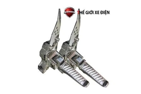 Để chân sau xe máy điện Xmen - Xe điện Vivu