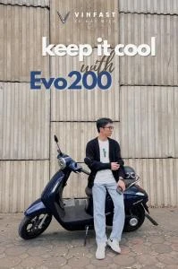 Xe Máy Điện VinFast Evo 200 Kèm Pin - Xe điện Vivu