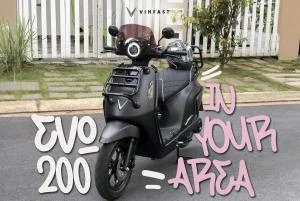 Xe Máy Điện VinFast Evo 200 Kèm Pin - Xe điện Vivu