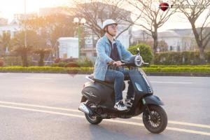 Xe ga 50cc Scooter Victoria Đèn Tròn - Xe điện Vivu