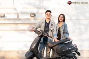 Xe ga 50cc Scooter Victoria Đèn Tròn - Xe điện Vivu
