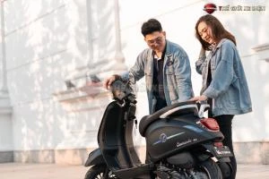 Xe ga 50cc Scooter Victoria Đèn Tròn - Xe điện Vivu