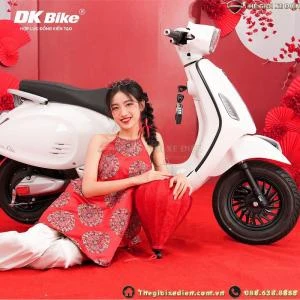 Xe Máy Điện DK Roma Lite Đèn Vuông Mới Nhất - Xe điện Vivu