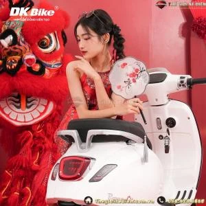 Xe Máy Điện DK Roma Lite Đèn Vuông Mới Nhất - Xe điện Vivu