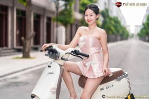 Xe Máy Điện DK Lyva Moda (Chạy: 90km/ lần sạc) - Xe điện Vivu